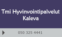 Tmi Hyvinvointipalvelut Kaleva logo